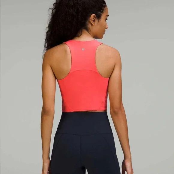 98 🆕💕 Lululemon Invigorate Train Tank - Pale Raspberry - Picture 10 of 11